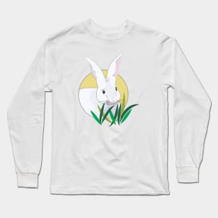 White bunny Long Sleeve T-Shirt